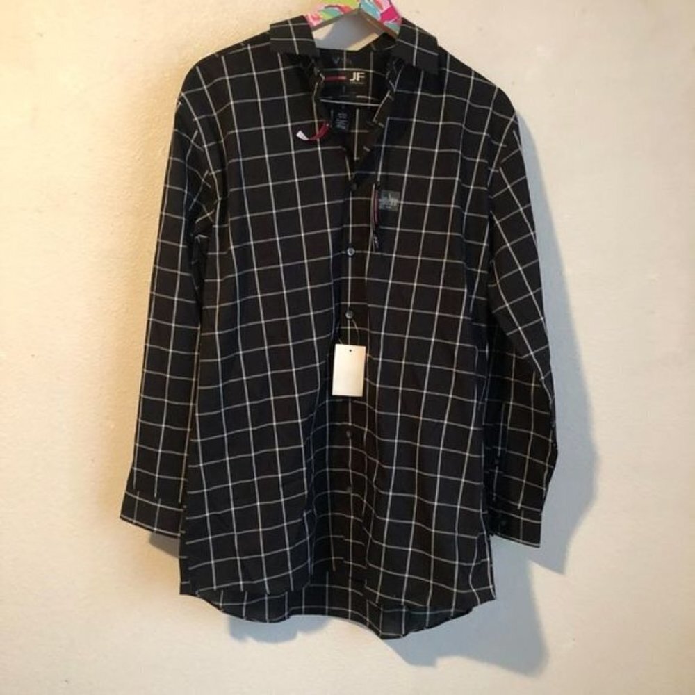 NWT jf j. ferrar Slim Fit Large Men's Shirt //0502